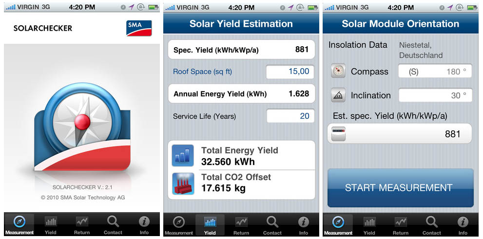 SMA Solarchecker, simulare l’impianto di casa su iPhone