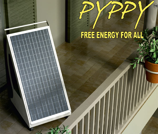 Ri-Ambientando Pyppy, il fotovoltaico “da balcone”