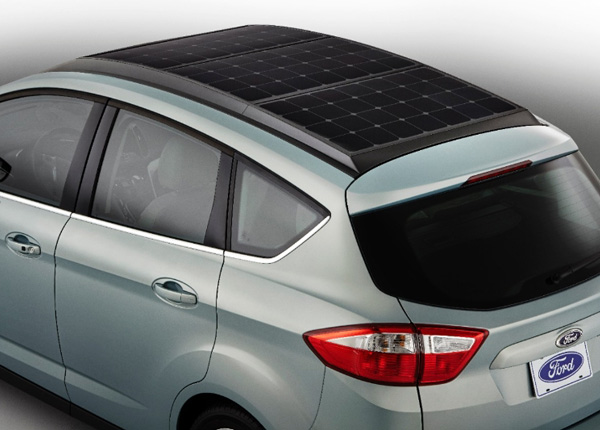 Ford C-Max Solar Energi, monovolume con sistema di ricarica solare