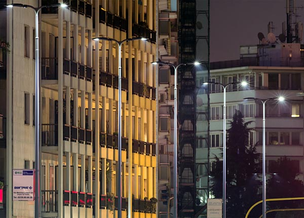 Milano, AEC installa nuovi corpi illuminanti a LED