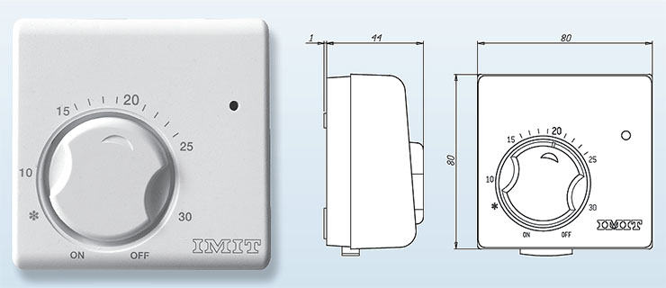 IMIT TA5, il termostato facile da installare in anteprima all’ISH