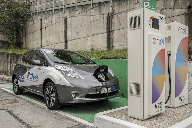 Enel Energia, Nissan e IIT, arrivano le prime colonnine V2G