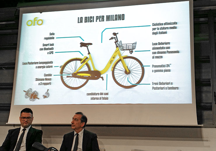 OfO, il bike sharing “giallo” si presenta ai milanesi