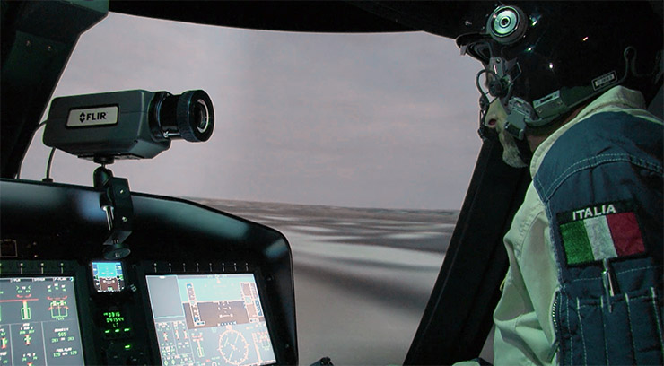 FLIR, monitorare i livelli di stress dei piloti di elicotteri