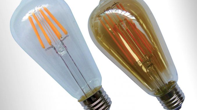 GBC Filament ST64 Edison, la tecnologia LED incontra il design