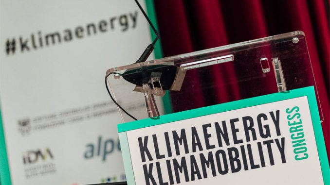 Klimaenergy Klimamobility Congress 2016, le rinnovabili e la mobilità