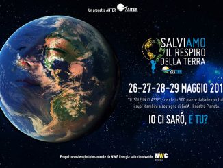 ANTER promuove le rinnovabili, “SalviAmo il respiro della terra”