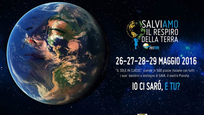 ANTER promuove le rinnovabili, “SalviAmo il respiro della terra”