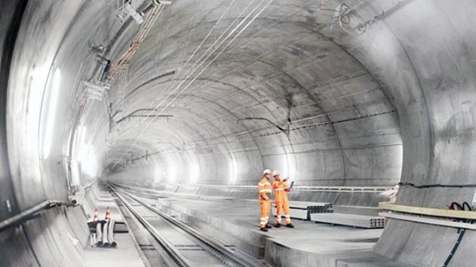 Le tecnologie a basso consumo di ABB per il tunnel del Gottardo