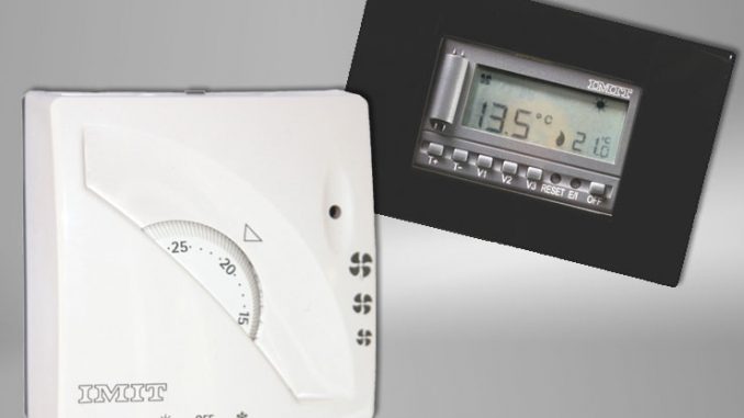 IMIT FAN TA3 e 503, termostati ambiente con regolazione Fan-Coil