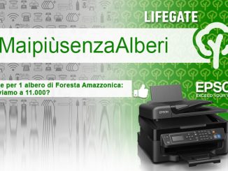 Epson aderisce al progetto Foreste in Piedi di LifeGate