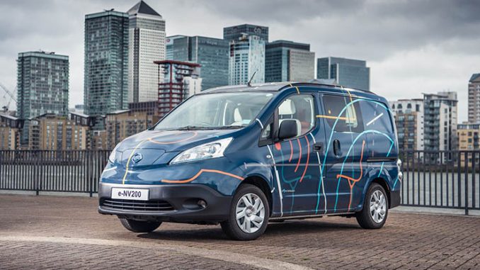 Nissan e-NV200 WORKSPACe, l’ufficio mobile secondo lo Studio Hardie