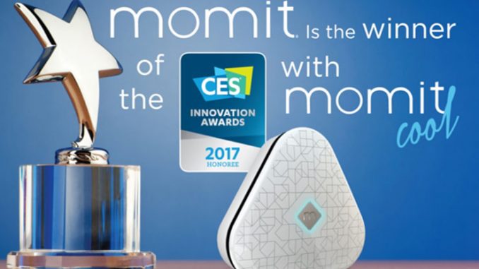 momit nominata Innovation Awards Honoree a CES 2017