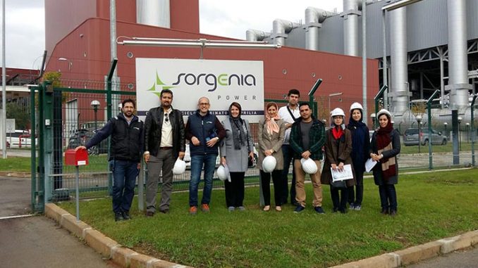 Una delegazione di Mapna Group visita la centrale Sorgenia di Aprilia