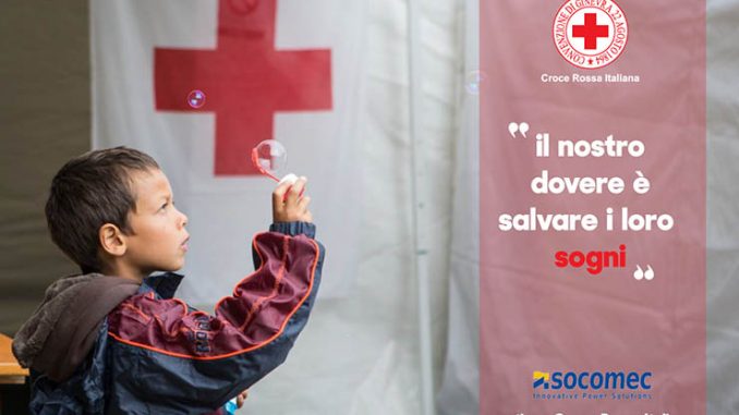 Socomec supporta la Croce Rossa a favore dei terremotati