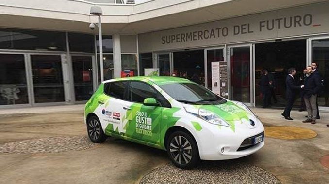 Nissan e Coop, al via l’iniziativa “il gusto di guidare elettrico”