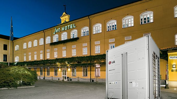 Jet Hotel, più efficienza con LG MultiV IV Heat Recovery