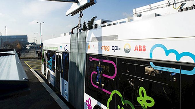 ABB, entrano in servizio i primi due e-bus a ricarica rapida
