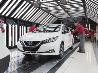 Nissan LEAF, al via la produzione in Europa