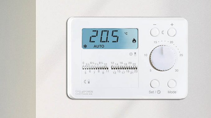 IMIT Techno DUO, cronotermostato digitale intuitivo