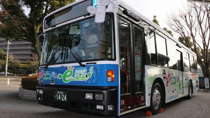 Giappone, primi test sui bus elettrici con tecnologia Nissan