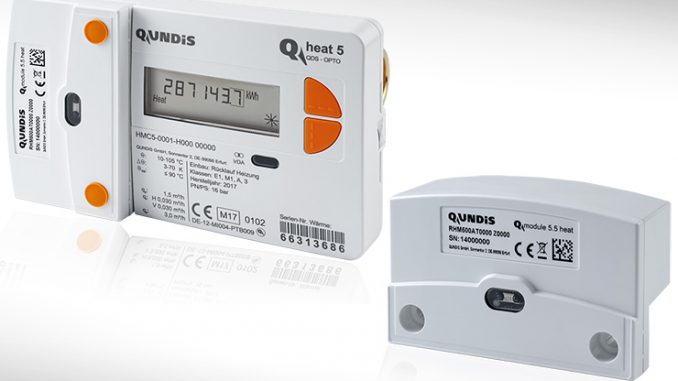 Qundis Q module 5.5 heat, lettura remota e portata potenziata