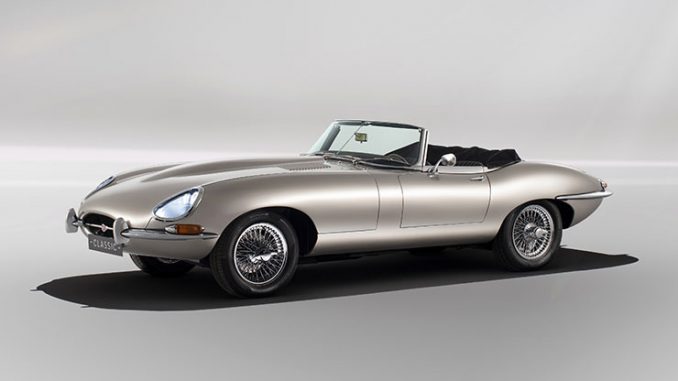 Jaguar realizzerà la E-type elettrica a zero emissioni