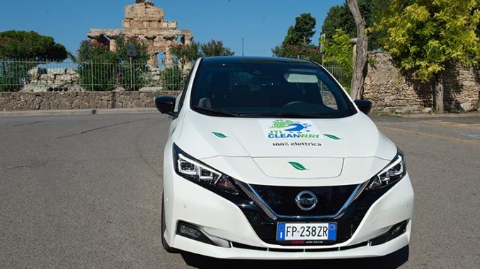 JTI Clean Way2018, sostenibilità e mobilità con Nissan Leaf