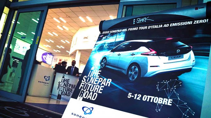 Nissan LEAF protagonista del tour “The Sonepar Future Road”