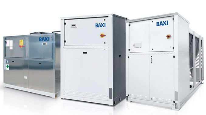 Baxi, nuovi refrigeratori di liquido e pompe di calore