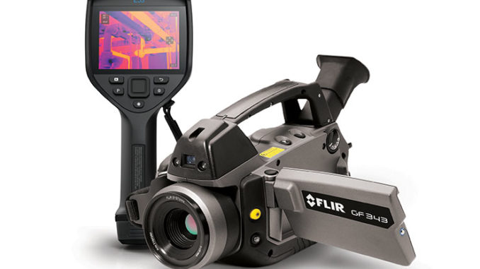 FLIR individua emissioni di CO2 nei generatori a turbina