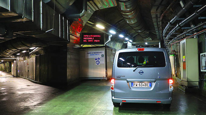 Il van elettrico Nissan e-NV200 Evalia è al servizio della ricerca