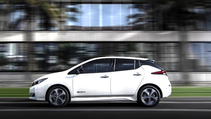 La Nissan LEAF e+ con batteria da 62 kWh debutta ufficialmente e ha partecipato alla gara di regolarità per auto elettriche e ibride, la 1000 Miglia Green.