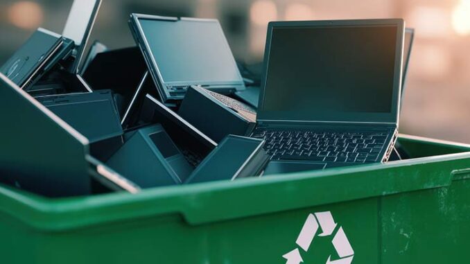 Riciclo dei rifiuti elettronici